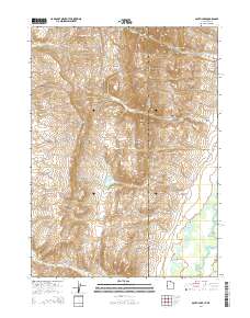 South Lake 2014 topographic map thumbnail