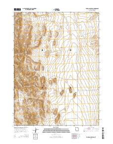 Toms Cabin Spring 2014 topographic map thumbnail