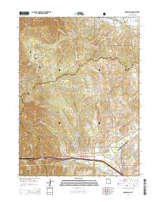 Snow Basin 2014 topographic map thumbnail