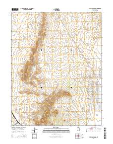 The Three Peaks 2014 topographic map thumbnail