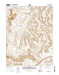 The Wickiup 2014 topographic map thumbnail