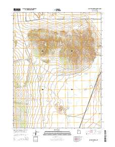 South Mountain 2014 topographic map thumbnail