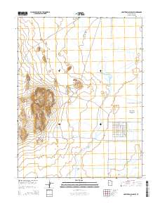 Smelter Knolls East 2014 topographic map thumbnail