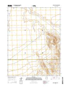 Table Mountain 2014 topographic map thumbnail