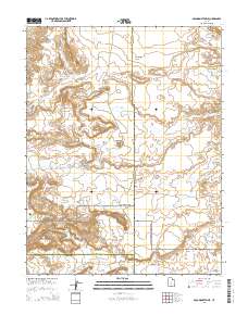 Solomons Temple 2014 topographic map thumbnail