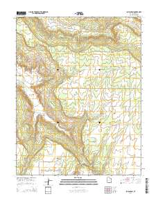 Sop Canyon 2014 topographic map preview