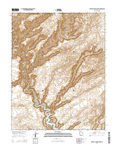 Stevens Canyon South 2014 topographic map preview