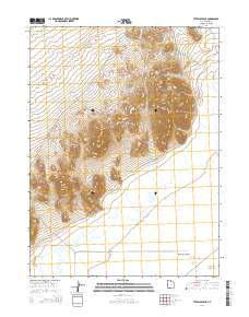 Tetzlaff Peak 2014 topographic map thumbnail