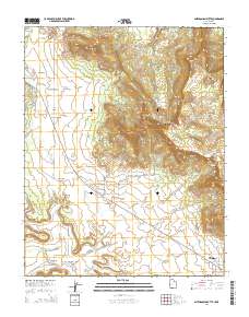 Smithsonian Butte 2014 topographic map preview