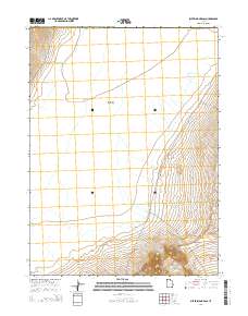 Silver Island Pass 2014 topographic map thumbnail