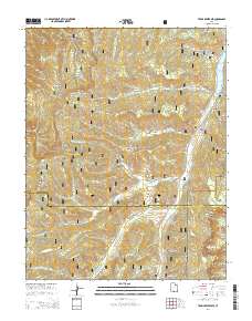 Tropic Reservoir 2014 topographic map thumbnail