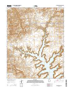 Sit Down Bench 2014 topographic map preview