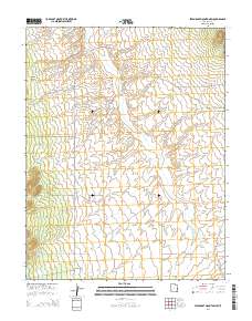 Steamboat Mountain SW 2014 topographic map thumbnail