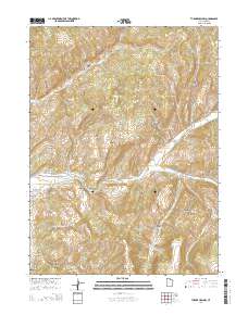 Turner Hollow 2014 topographic map thumbnail