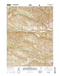 Wolf Creek 2014 topographic map thumbnail