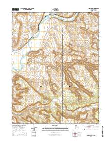 Westwater 2014 topographic map thumbnail