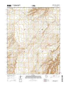 Whitbeck Knoll 2014 topographic map thumbnail
