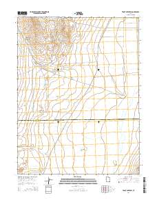 Trout Creek SW 2014 topographic map thumbnail