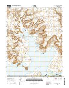 Warm Creek Bay 2014 topographic map thumbnail