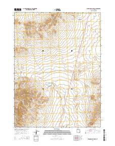 Warm Spring Hills 2014 topographic map thumbnail