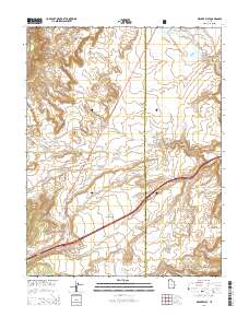 Walker Flat 2014 topographic map thumbnail