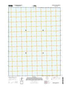 Gunnison Island NE 2014 topographic map thumbnail