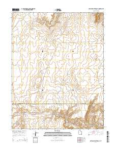 Baking Skillet Knoll 2014 topographic map thumbnail
