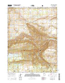 Jessen Butte 2014 topographic map thumbnail