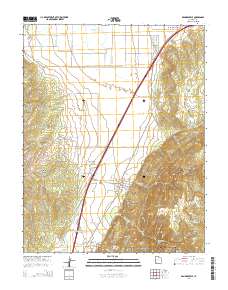 Kanarraville 2014 topographic map thumbnail