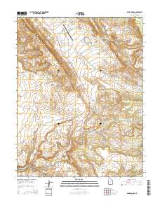 Kane Springs 2014 topographic map thumbnail