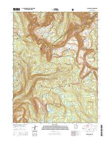 Hayden Peak 2014 topographic map thumbnail