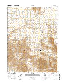 Utah Peak 2014 topographic map thumbnail
