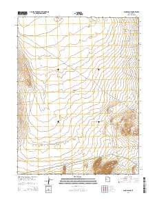 Sand Pass NE 2014 topographic map thumbnail