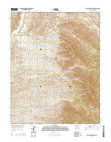 West Mountain Peak 2014 topographic map thumbnail