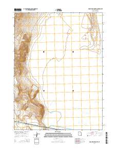Hogup Ridge North 2014 topographic map thumbnail