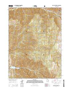 Porcupine Reservoir 2014 topographic map thumbnail