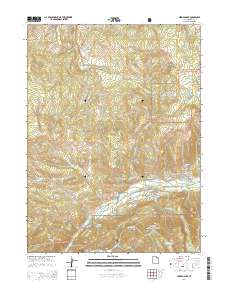 Hidden Lake 2014 topographic map thumbnail