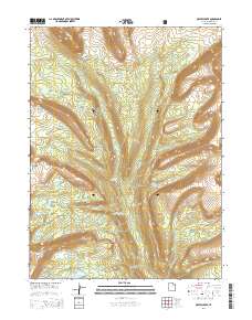 Oweep Creek 2014 topographic map thumbnail