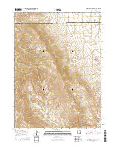 Cotton Thomas Basin 2014 topographic map thumbnail