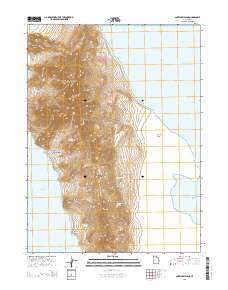 Antelope Island 2014 topographic map thumbnail