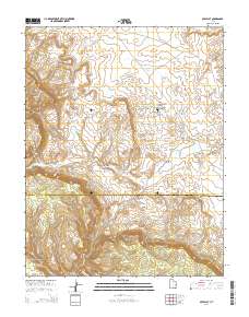 Seep Flat 2014 topographic map thumbnail