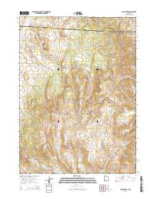Pole Creek 2014 topographic map thumbnail