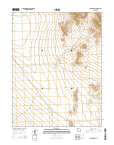 Pyramid Knoll 2014 topographic map thumbnail