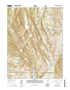 Forsyth Reservoir 2014 topographic map thumbnail