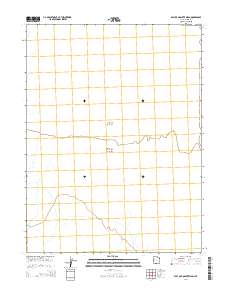 East of Goshute Wash 2014 topographic map thumbnail