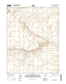 Crows Nest Spring 2014 topographic map thumbnail