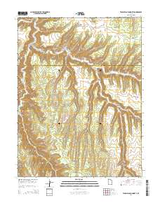Tenmile Canyon North 2014 topographic map thumbnail