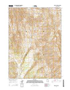 Kimbell Creek 2014 topographic map thumbnail