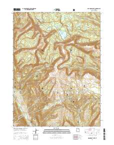Grandaddy Lake 2014 topographic map thumbnail