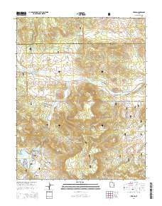 Hebron 2014 topographic map thumbnail